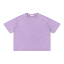 T-shirt Boxy Délavé