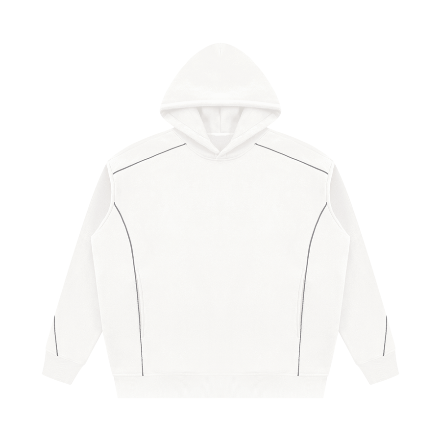 Hoodie Oversize à Liserés