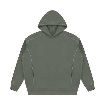 Hoodie Oversize à Liserés