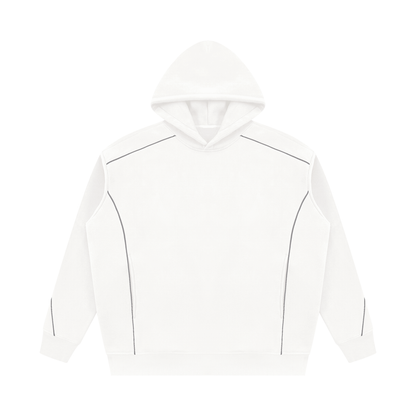 Hoodie Oversize à Liserés