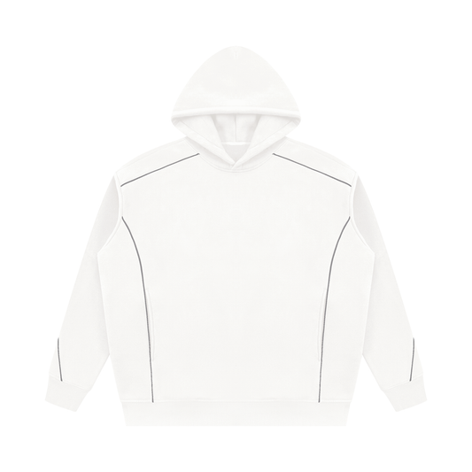 Hoodie Oversize à Liserés