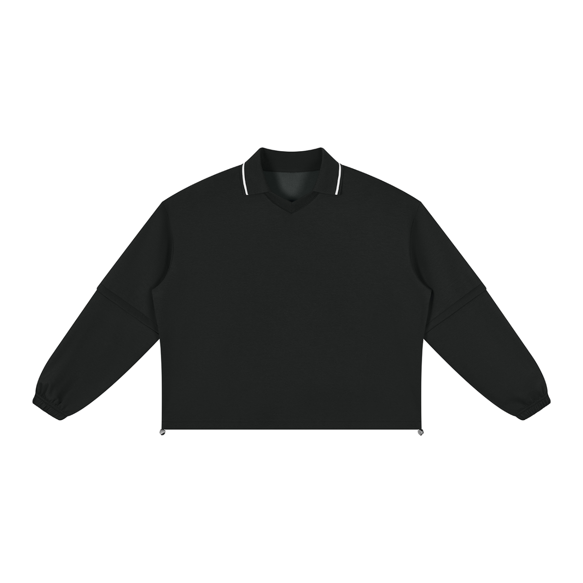 Sweat Boxy à Col Amovible