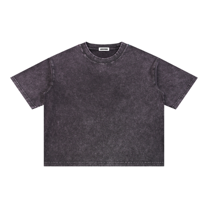 T-shirt Boxy Délavé