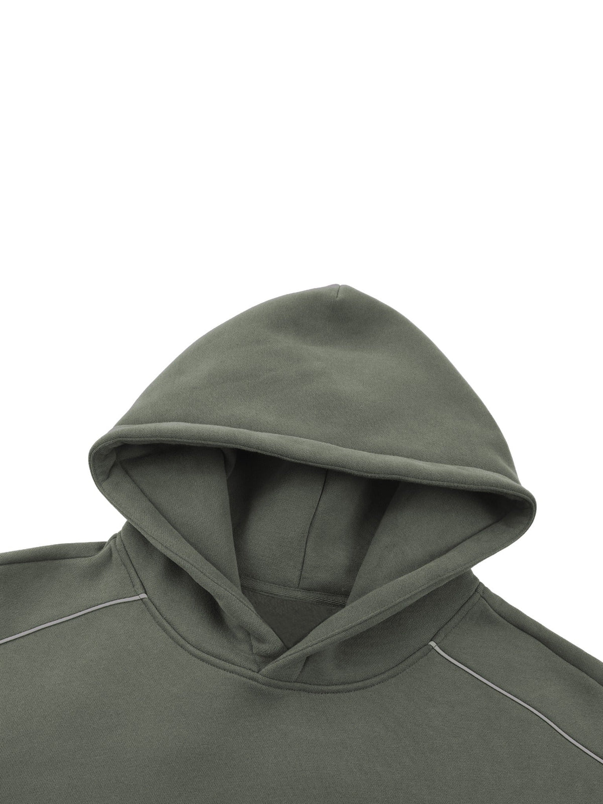 Hoodie Oversize à Liserés