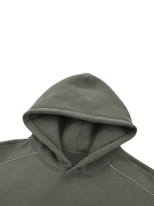 Hoodie Oversize à Liserés
