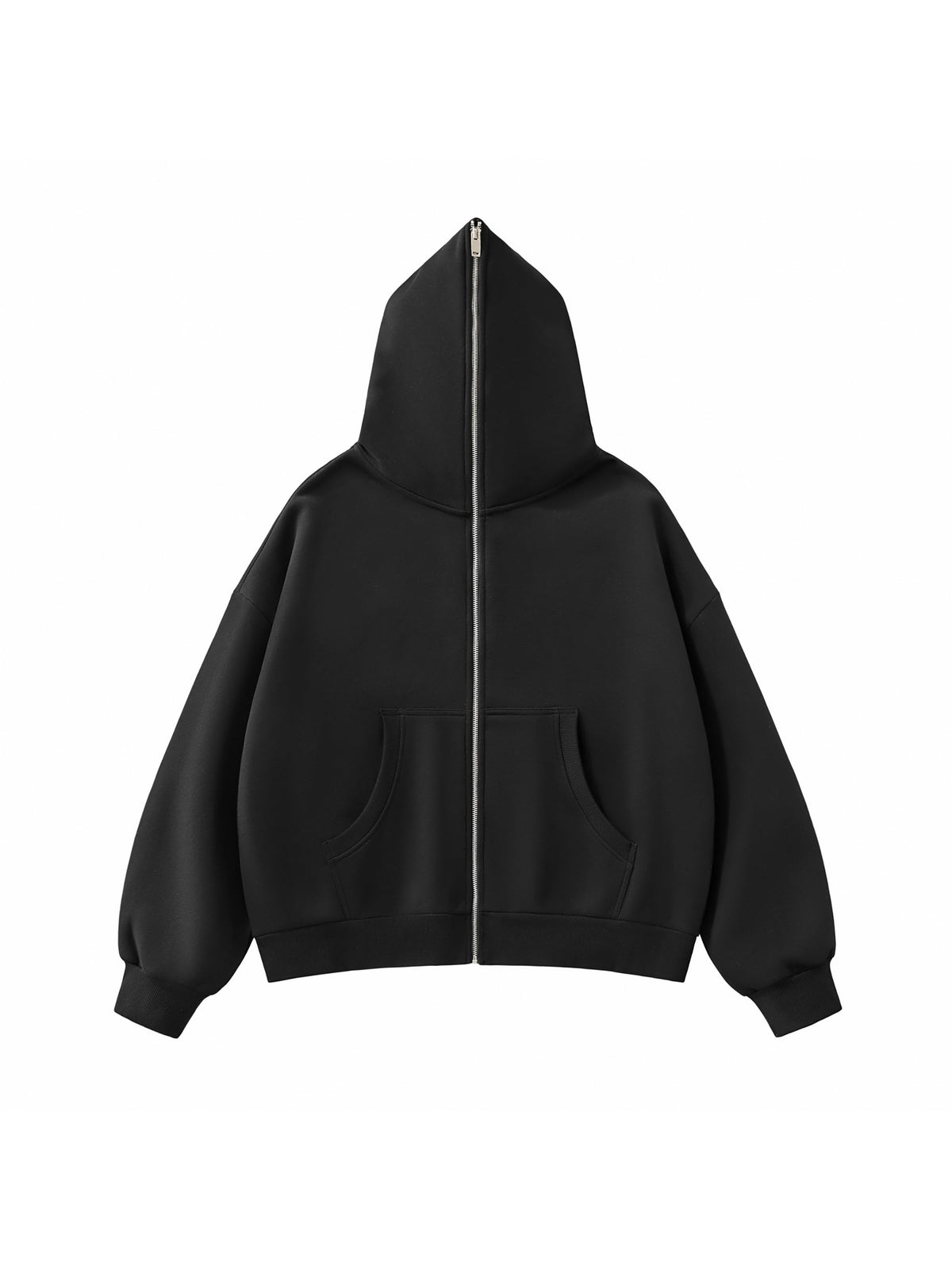 Hoodie Zippé Boxy