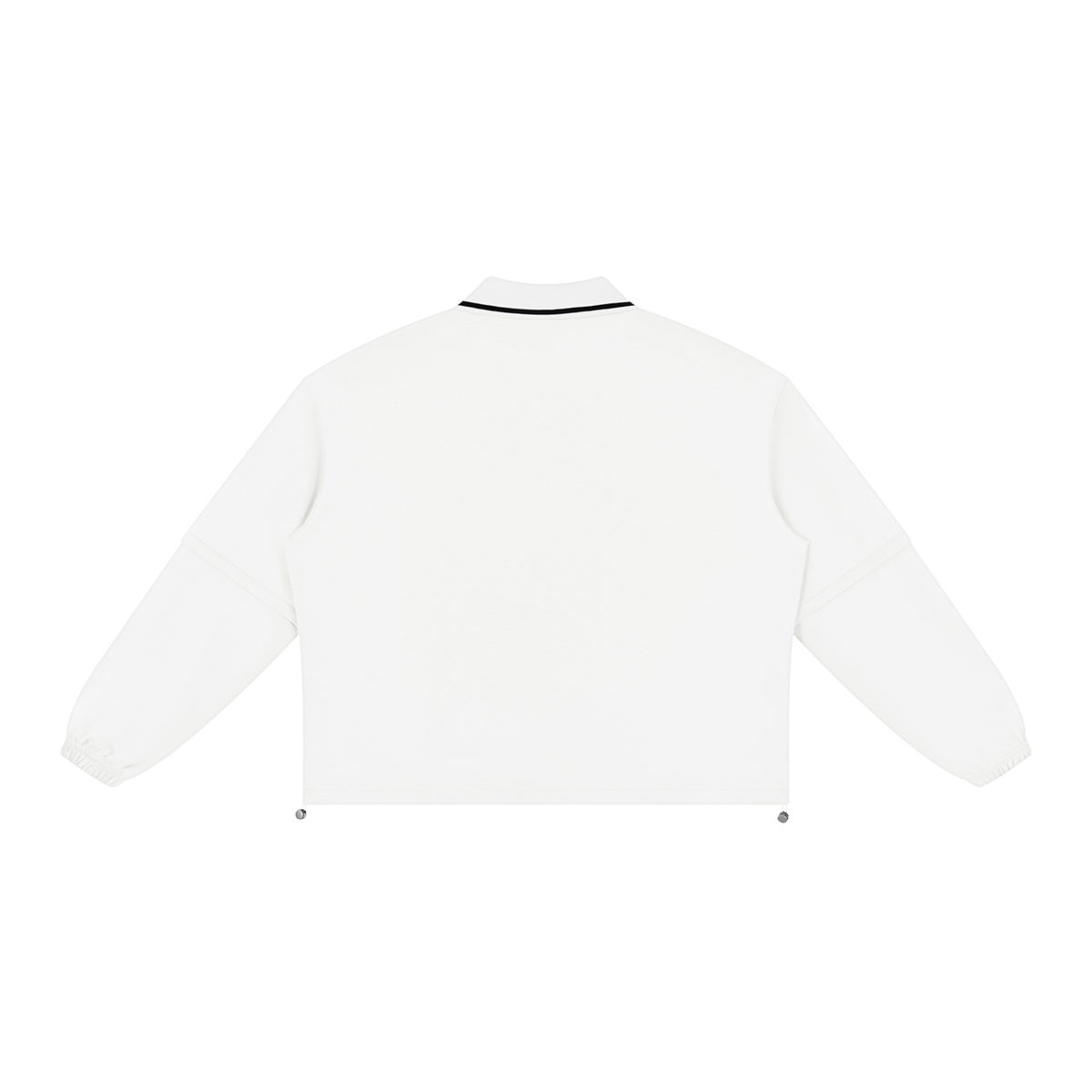 Sweat Boxy à Col Amovible