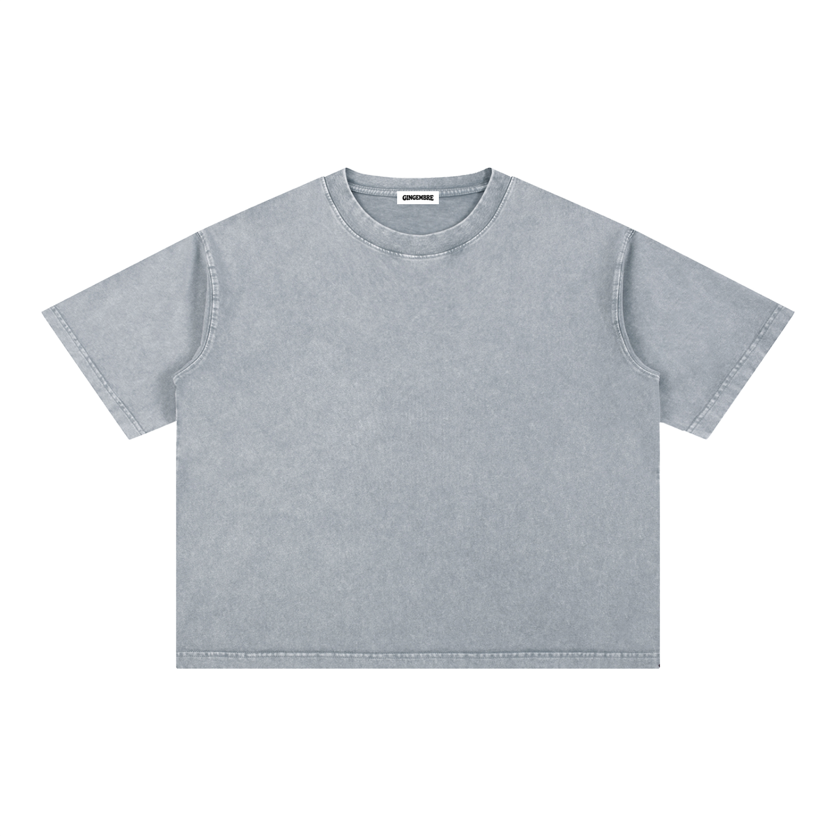 T-shirt Boxy Délavé