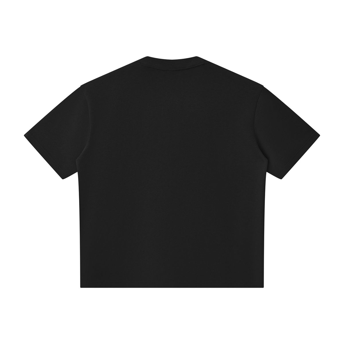 T-shirt Henley Oversize à Liserés