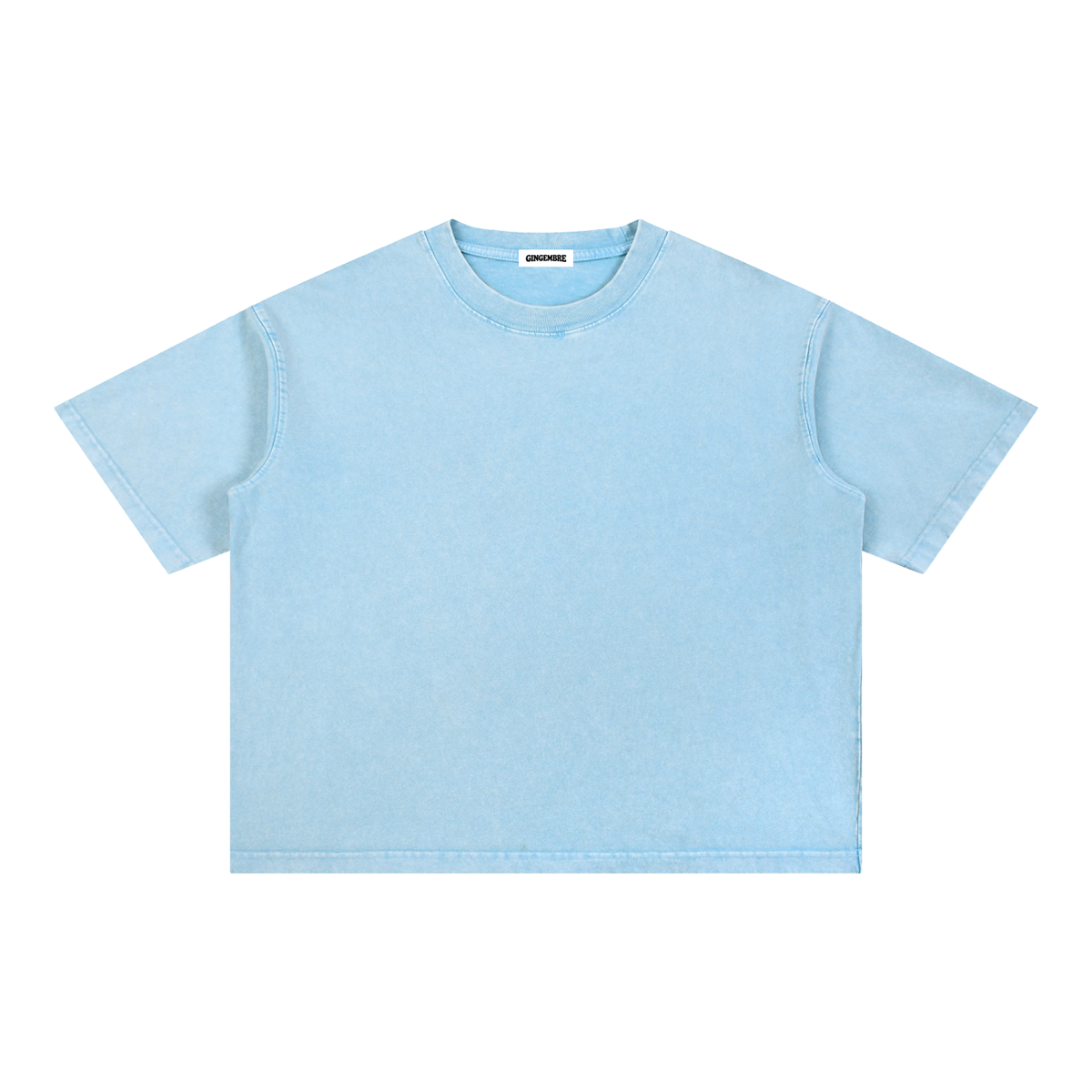 T-shirt Boxy Délavé