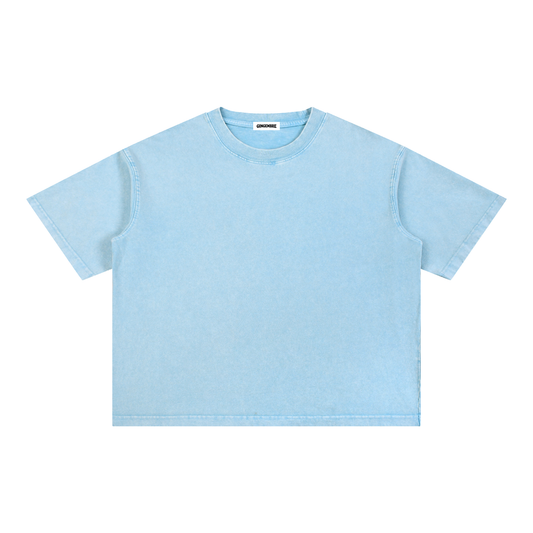 T-shirt Boxy Délavé