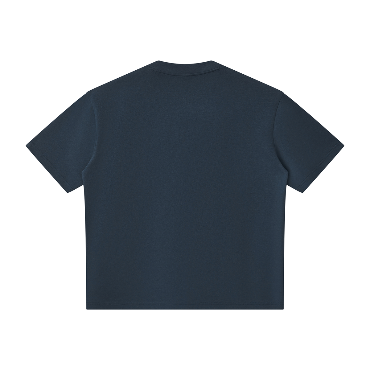 T-shirt Henley Oversize à Liserés