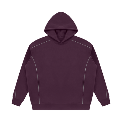 Hoodie Oversize à Liserés
