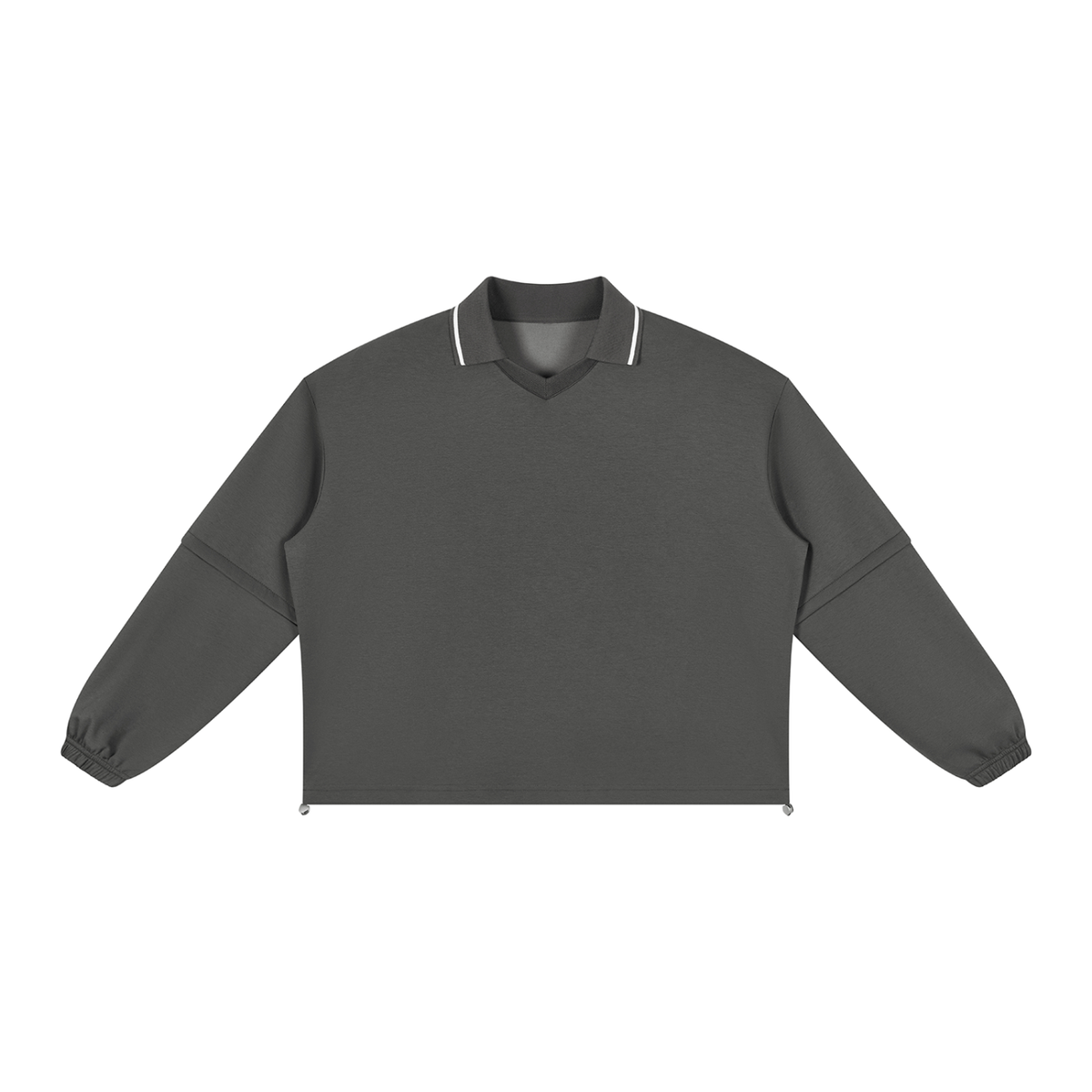 Sweat Boxy à Col Amovible