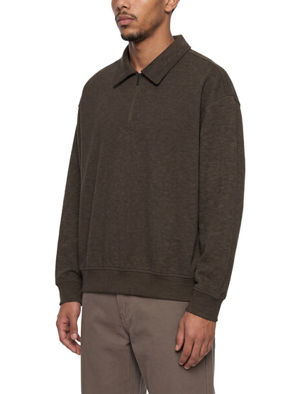 Sweat Quarter-Zip Boxy