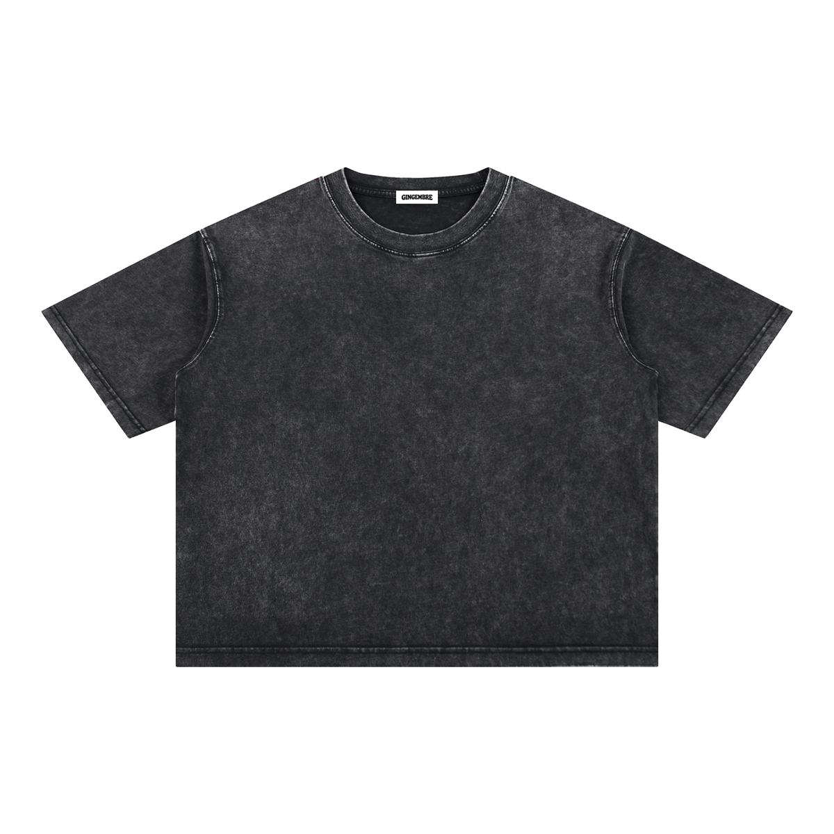 T-shirt Boxy Délavé