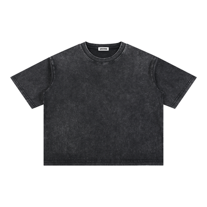 T-shirt Boxy Délavé
