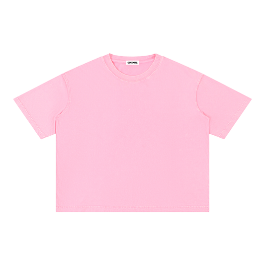 T-shirt Boxy Délavé