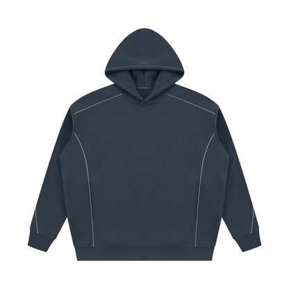 Hoodie Oversize à Liserés