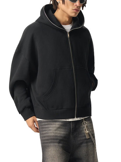 Hoodie Zippé Boxy