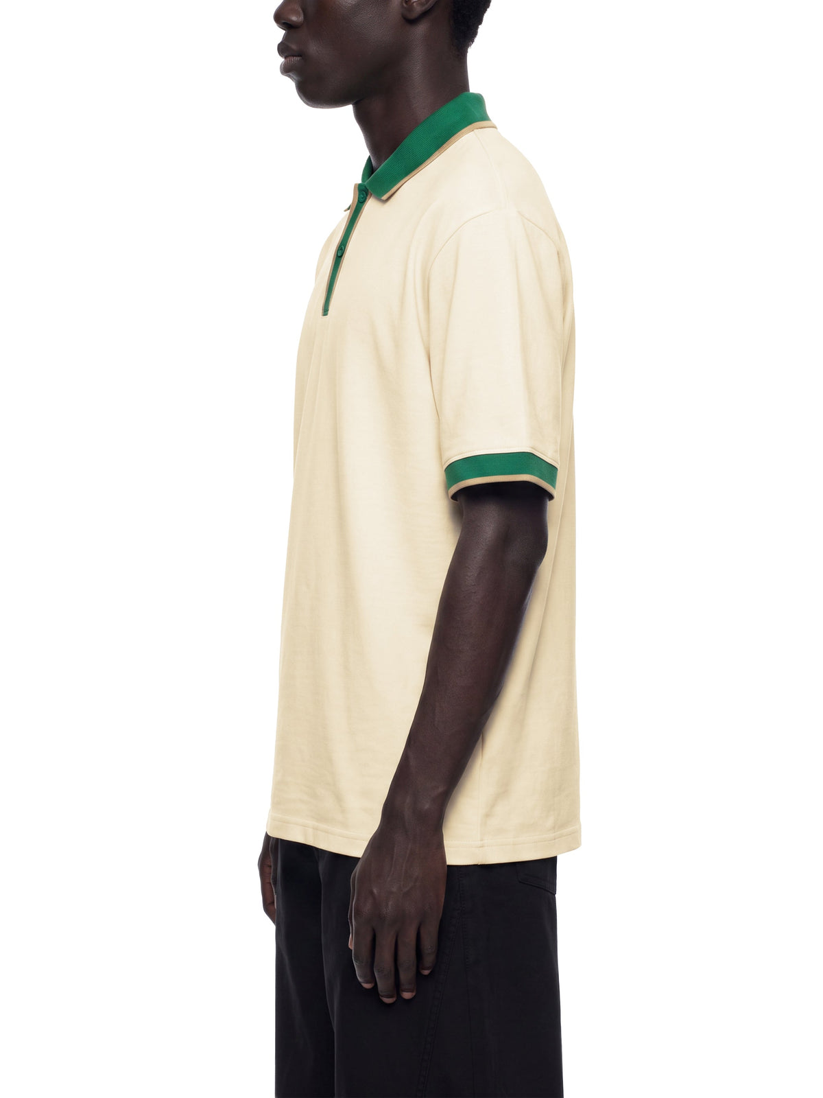 Polo à Col Contrasté