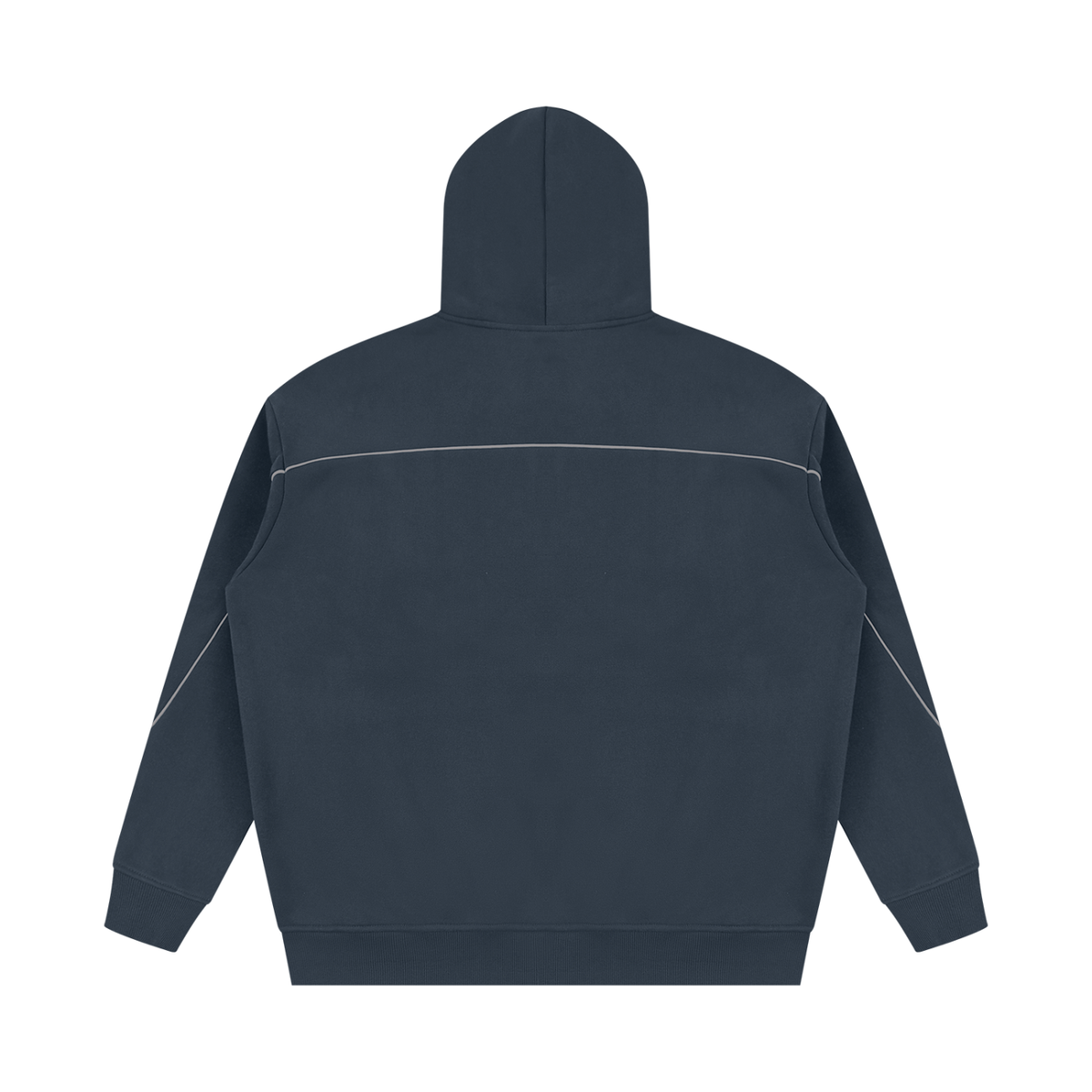 Hoodie Oversize à Liserés