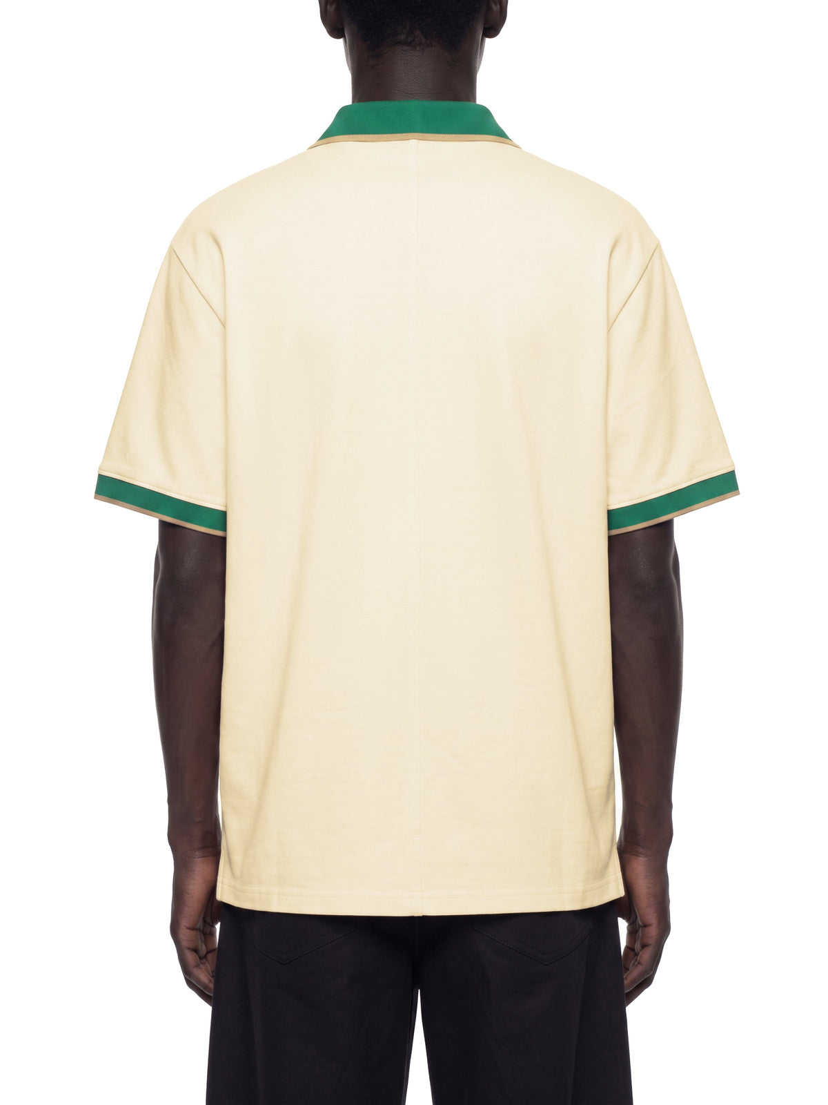 Polo à Col Contrasté