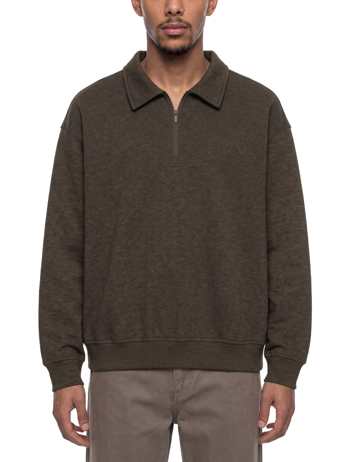Sweat Quarter-Zip Boxy
