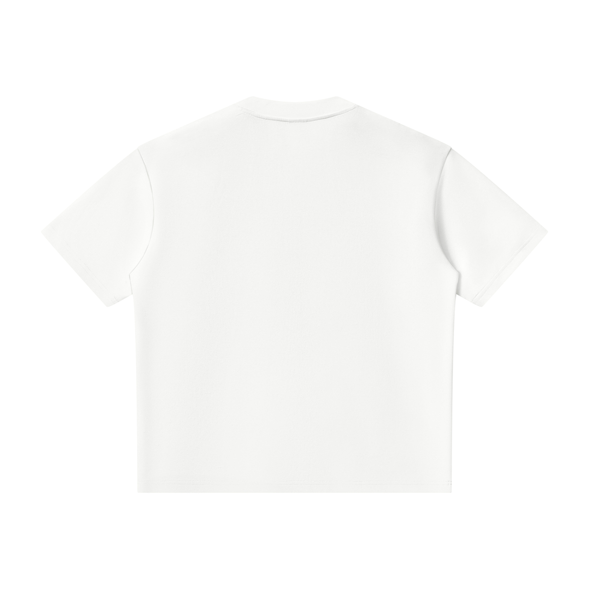 T-shirt Henley Oversize à Liserés