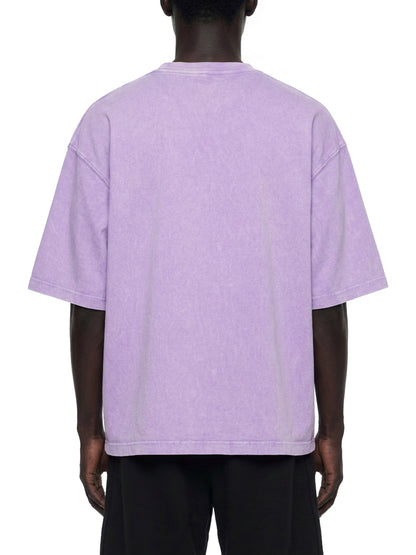 T-shirt Boxy Délavé