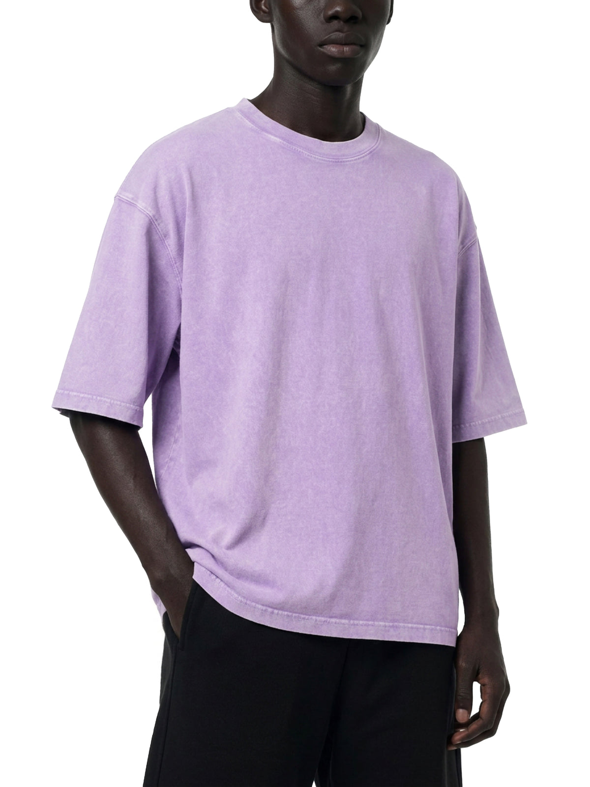 T-shirt Boxy Délavé